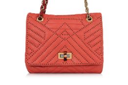 LANVIN - A HAPPY FLAP SHOULDER BAG