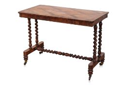 A MARQUETRY OCCASIONAL TABLE
