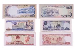 VIETNAM, BANKNOTES GROUP, 1976-2001