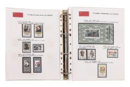 A COMPREHENSIVE ALBUM OF CHINA MINT STAMP SETS, 1974-1991