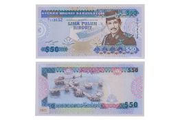 BRUNEI, BANKNOTES GROUP, 1989-1996
