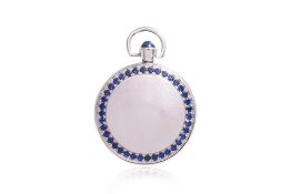 A SAPPHIRE LOCKET