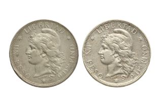 ARGENTINA, REPUBLIC, 1 PESO 1882 (2)