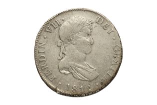 GUATEMALA FERDINAND VII 8 REALES 1811 M