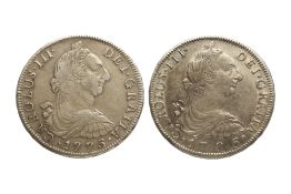 BOLIVIA CHARLES III 8 REALES 1776 PR (2)