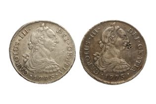 PERU CHARLES III 8 REALES 1773 MJ (2)