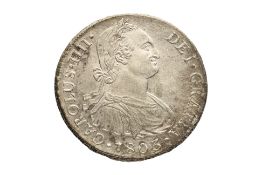 PERU CHARLES IV 8 REALES 1803 JP