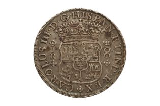 BOLIVIA CHARLES III 8 REALES 1769 JR