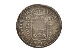 BRAZIL JOHN VI 960 REIS 1813