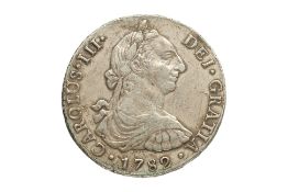 PERU CHARLES III 8 REALES 1782 MI