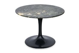 A MARBLE 'TULIP' LOW TABLE IN THE MANNER OF EERO SAARINEN