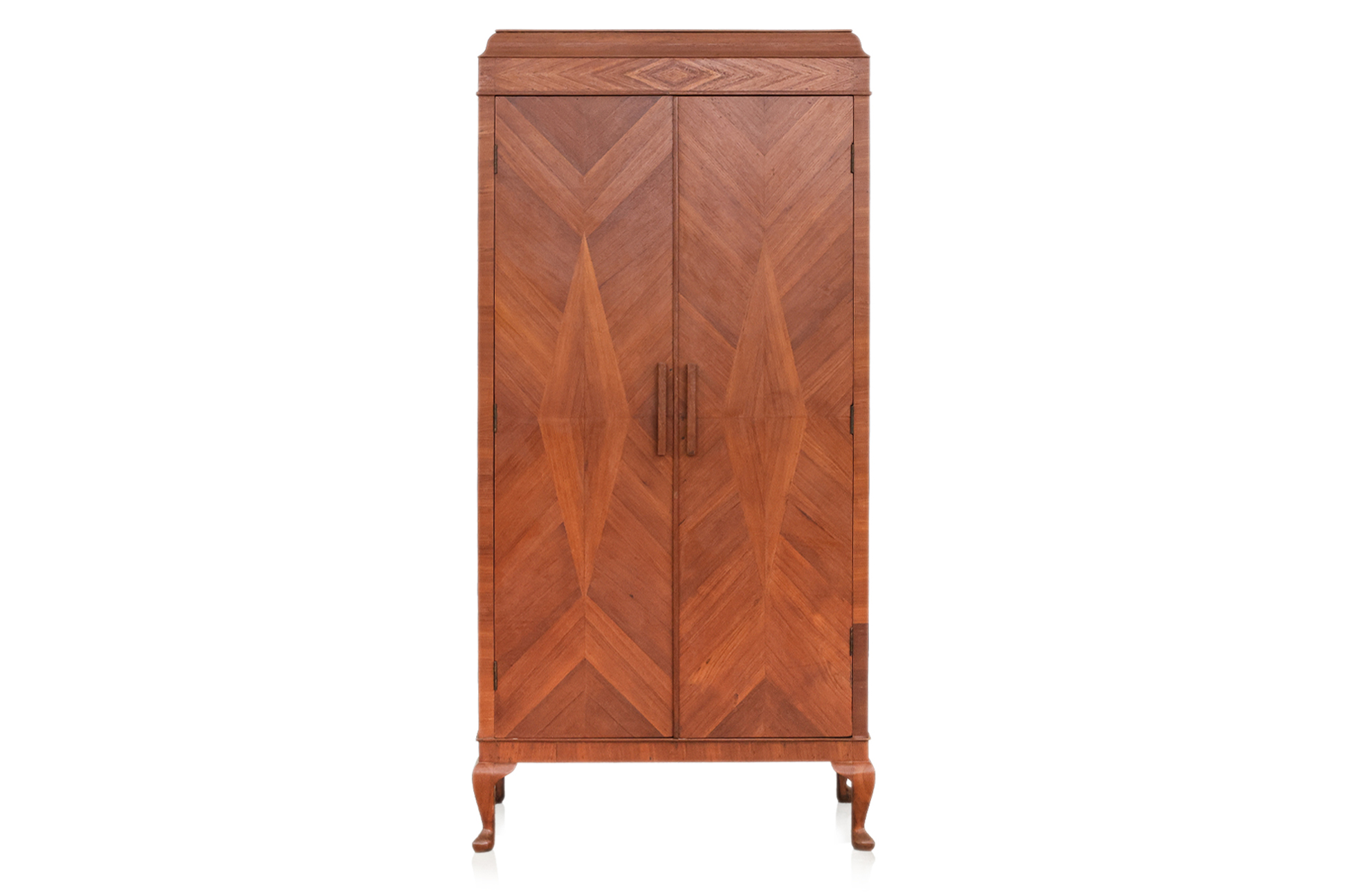 A TEAK CABINET