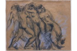HANS GUSTAV BURKHARDT (SWISS, 1904-1994) - NUDE SKETCH