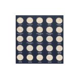 THE FRANKLIN MINT STATES OF THE UNION SERIES, 1ST EDITION SILVER PROOF COIN SET