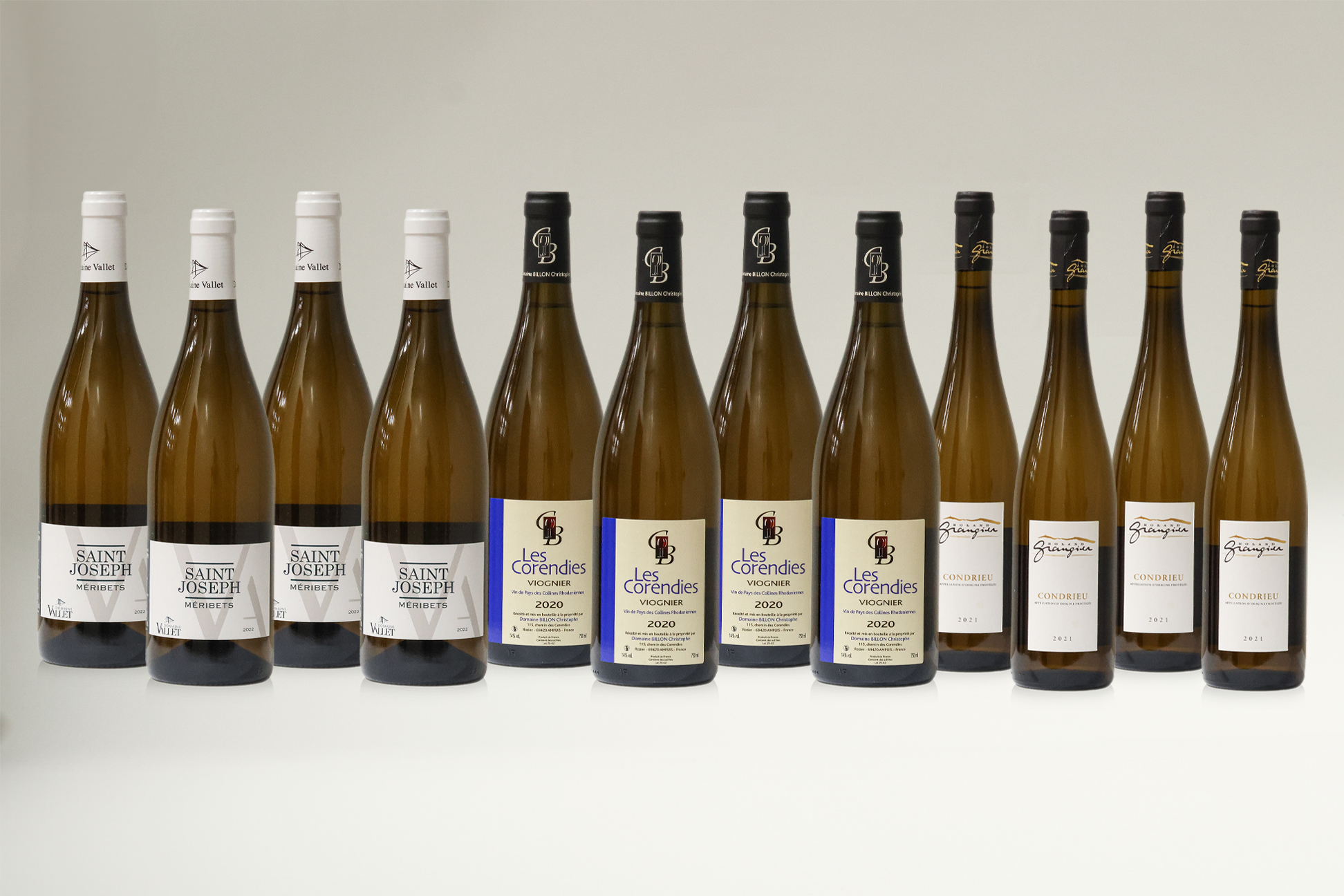 FRANCE - MIXED RED/WHITE, RHONE (12 BT)