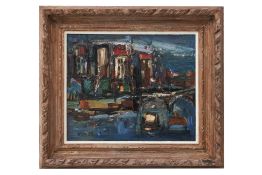 LU CHON MIN (SINGAPORE, 1933-1994) - RIVER SCENE