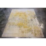 A CONTEMPORARY WOOL AND SILK RUG (303 x 244cm)