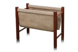 A MID-CENTURY MAGAZINE RACK