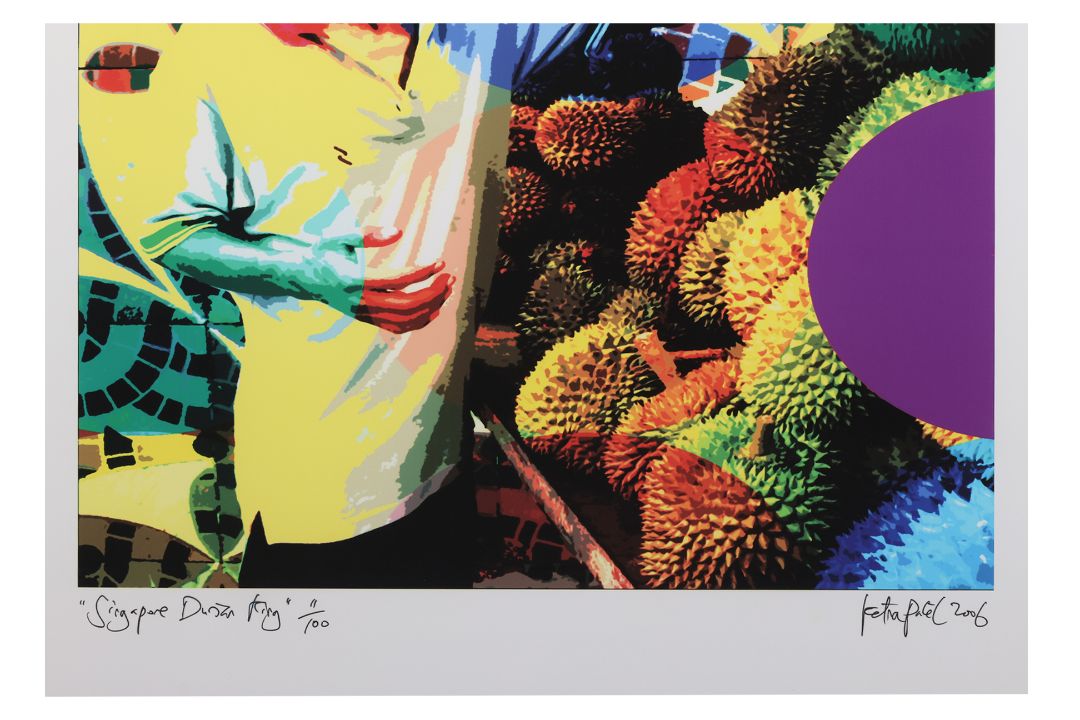 KETNA PATEL (BRITISH, B.1968) - 'SINGAPORE DURIAN KING' - Image 3 of 3