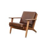 A HANS WEGNER GE-290 EASY CHAIR
