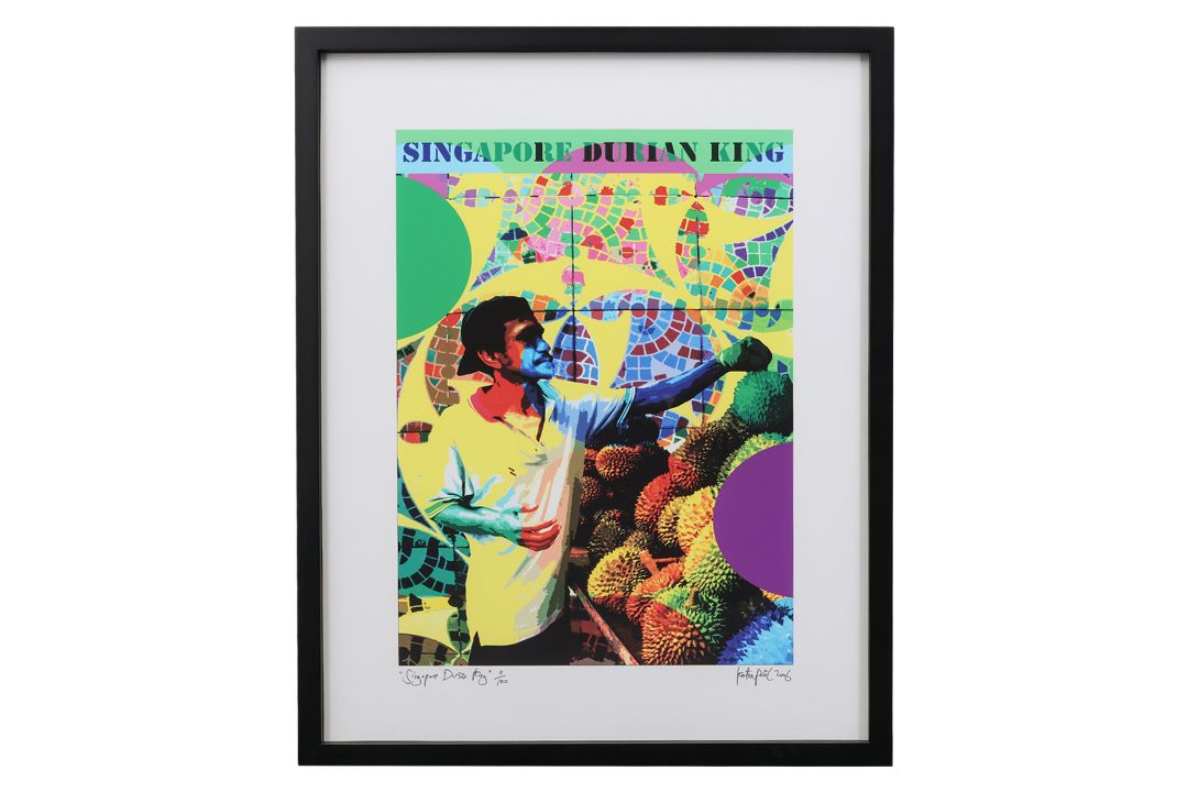 KETNA PATEL (BRITISH, B.1968) - 'SINGAPORE DURIAN KING' - Image 2 of 3