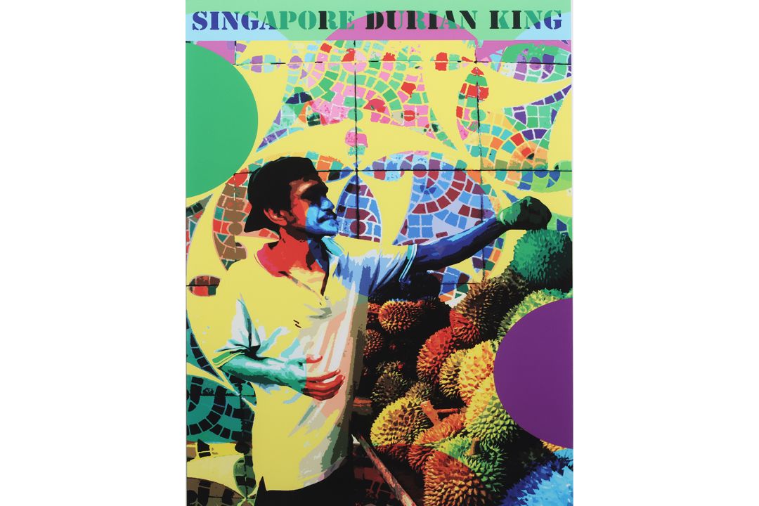 KETNA PATEL (BRITISH, B.1968) - 'SINGAPORE DURIAN KING' - Image 1 of 3