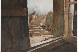 TIONG TIAN TONG (SINGAPORE, B.1961) - STEPS THROUGH A WINDOW
