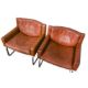 A PAIR OF ROBERT HAUSSMANN DS-201 ARMCHAIRS - Image 4 of 4