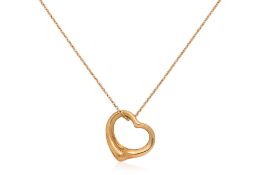 AN 'OPEN HEART' NECKLACE BY ELSA PERETTI FOR TIFFANY & CO.