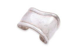 TIFFANY & CO - A SILVER BONE CUFF