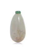 A CELADON JADE PEBBLE SNUFF BOTTLE