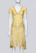 ROBERTO CAVALLI - A PAISLEY YELLOW SET