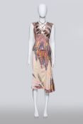 ROBERTO CAVALLI - A BUTTERFLY AND FEATHER PRINT SET
