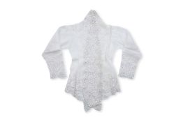 A WHITE KEBAYA