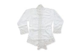 A WHITE KEBAYA