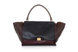 CELINE - A MULTICOLOUR TRAPEZE HANDBAG