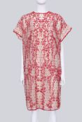 SAPTO DJOJOKARTIKO - AN 'AERIN SANDRO' EMBROIDERED DRESS