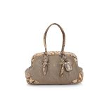 PRADA - A PYTHON TRIM BAG