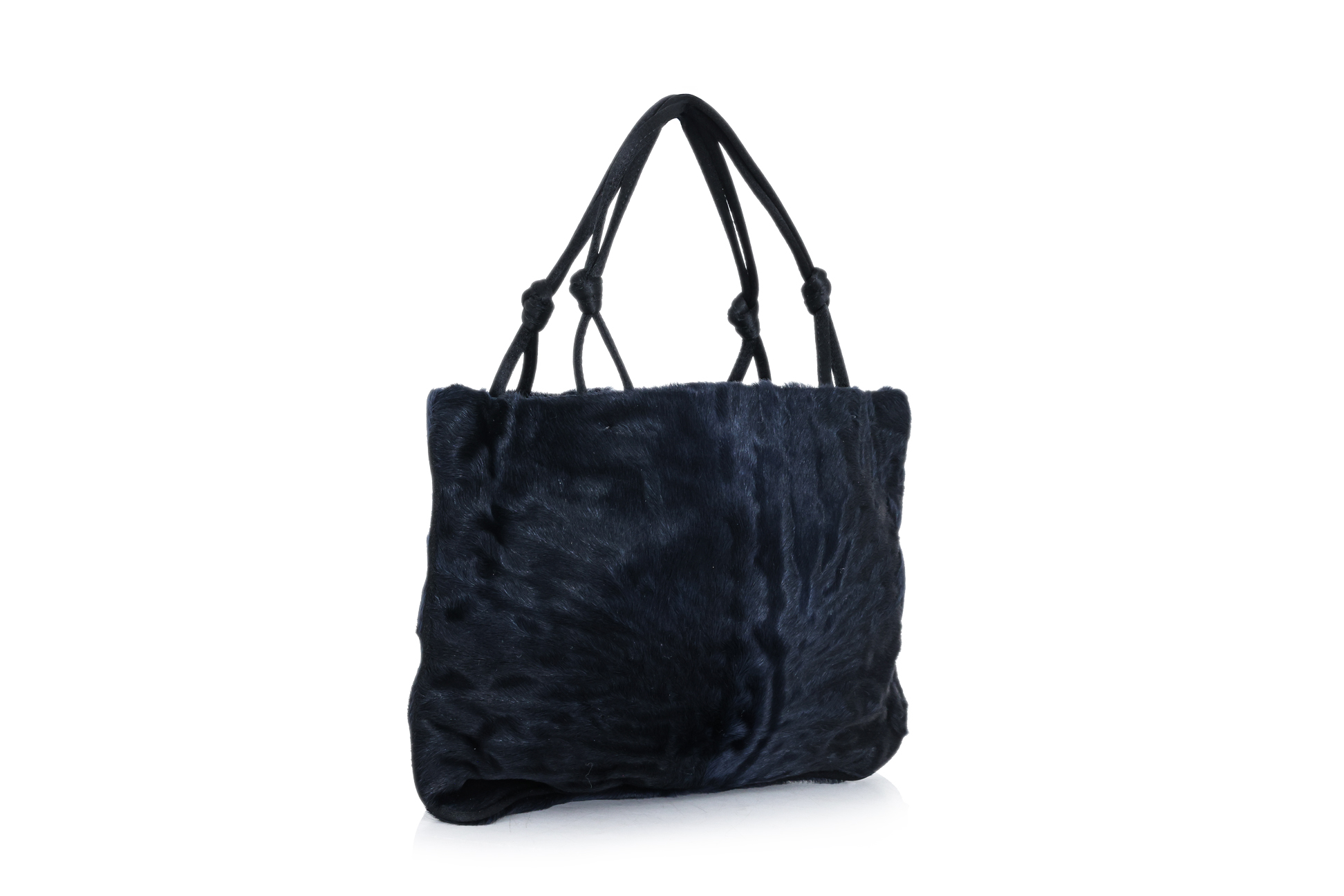 PRADA - AN ASTRAKHAN FUR MINI EVENING BAG - Image 3 of 3