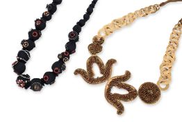 PRADA - TWO STATEMENT NECKLACES