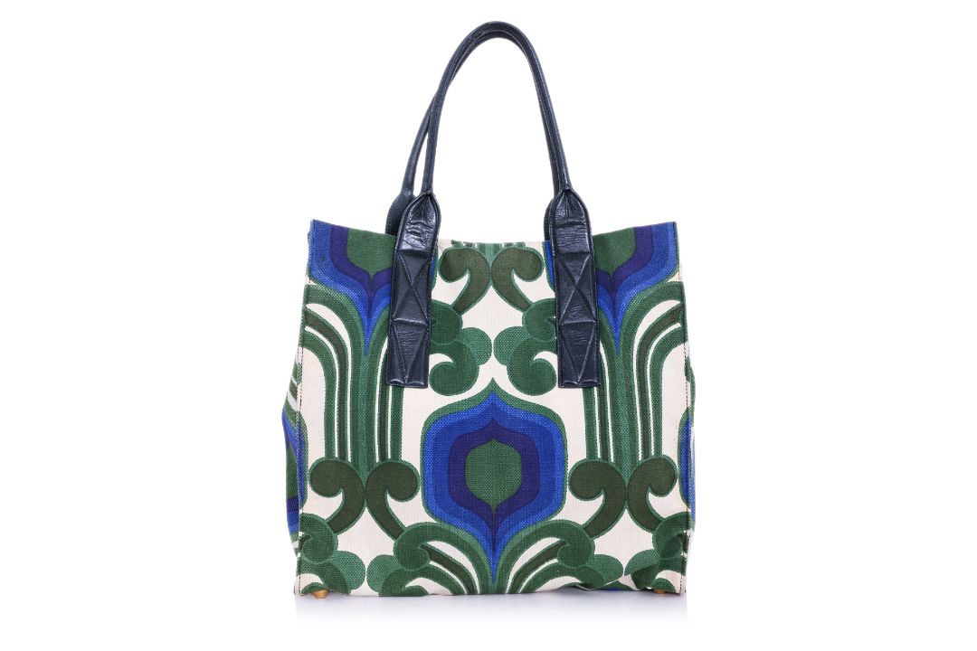 MIU MIU - A CANVAS TOTE BAG - Image 3 of 3