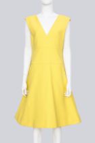 MARNI - A YELLOW SHEATH DRESS