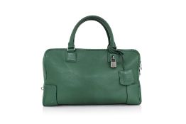 LOEWE - AN 'AMAZONA' LEATHER HANDBAG