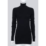 PRADA - A BLACK TURTLENECK DRESS