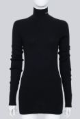 PRADA - A BLACK TURTLENECK DRESS