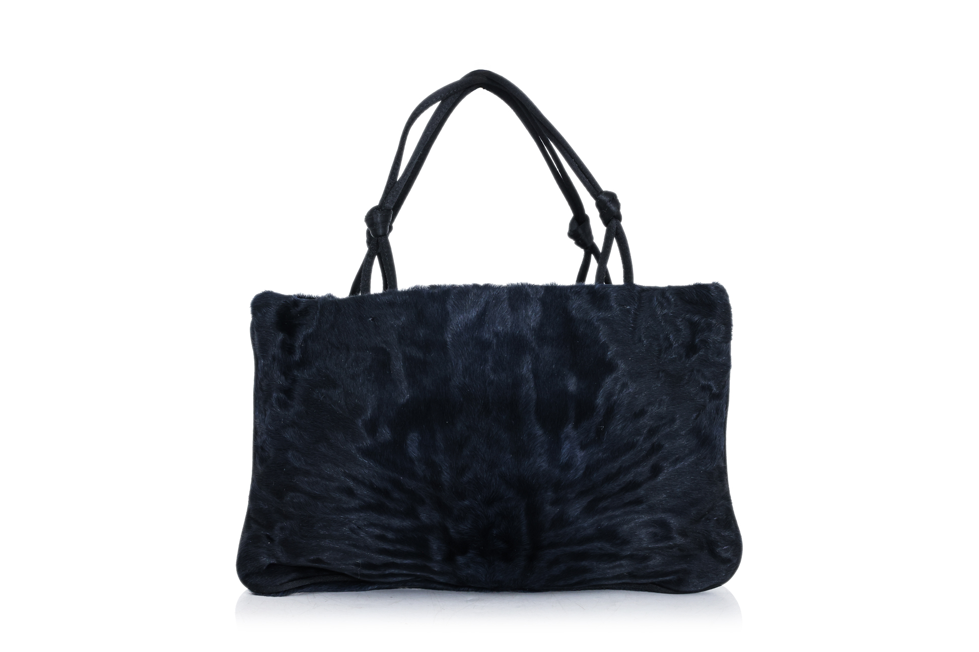 PRADA - AN ASTRAKHAN FUR MINI EVENING BAG - Image 2 of 3