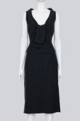 MIU MIU - A GREY TOP AND SKIRT SET