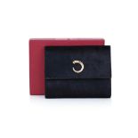 A CARTIER CALF SKIN BLACK WALLET