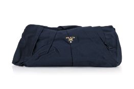 PRADA - A PLEATED CLUTCH