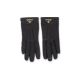 PRADA - A PAIR OF BLACK LEATHER GLOVES - Image 1 of 2